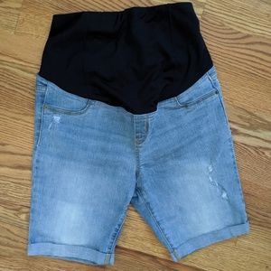 Maternity Bermuda Jean Short
